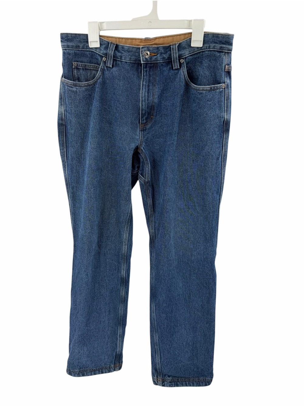 Duluth Trading Men's Ballroom Relaxed Fit Jeans 100% Cotton Size 34x34
